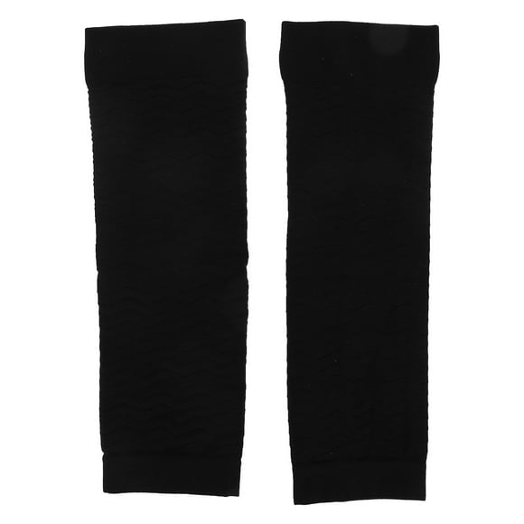 Women Thigh Sleeve, Black Thigh Slimmer Shaper Spiral Pressure Nylon for Home