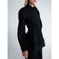 thumbnail image 5 of Scoop Women's and Women's Plus Peplum Denim Jacket, Sizes XS-4X, 5 of 6