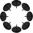 thumbnail image 4 of LEORX 10Pcs Metal Rotary Tealight Holders Black Iron For Thanksgiving Decorations, 4 of 8