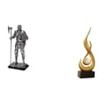 thumbnail image 1 of Figura Decorativa De Caballero Majestuoso En Forma De Llama, Escultura De Arte Moderno Para Entrada, Chimenea, Dormitorio, Sala De Estar, Decoración Del Hogar, Regalo De Inauguración De La, 1 of 8