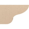 thumbnail image 3 of 6"W x 18"D x 12"H Classic Greensboro Rough Cedar Woodgrain TimberThane Corbel, Primed Tan, 3 of 6