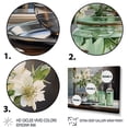 thumbnail image 3 of Designart "Wisdom of Sage Herbs V" Extra Large Floral Wall Art - Traditional Green Herbs Entryway Wall Art Print, 3 of 4