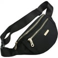 thumbnail image 4 of Fanny Packs for Women Men, Fashion Waist Pack Belt Bag-Black, 4 of 8