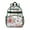 Pioneer Flower Floral, variant on Pioneer Flower Floral Print Pattern Backpack for School,Cute School Bag,Schoolbag with Adjustable Shoulder Straps & Padded Back,15.25"x11.5"x5.25"