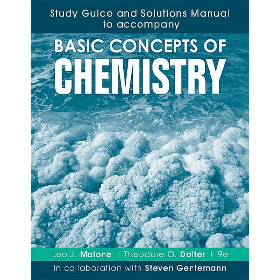 Basic Concepts of Chemistry, 9e Study Guide and Solutions Manual, (Paperback)