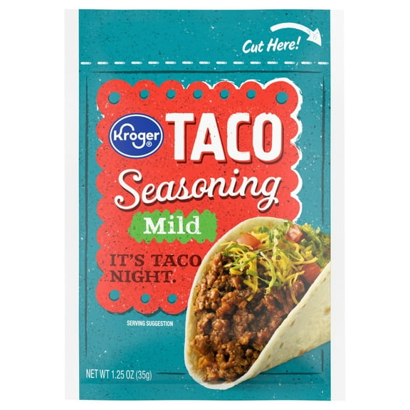 KR Mild Taco Seasoning - 1.25 oz - Pack of 2