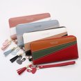 thumbnail image 4 of Portefeuille Long pour Femmes Mode Mixte Décor à Franges Porte-Cartes Portefeuille Pochette, 4 of 7