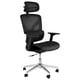 thumbnail image 1 of Yeshouse Silla de oficina ergonómica de malla con respaldo alto, soporte lumbar ajustable y ruedas giratorias de 360°, cómoda y transpirable para oficina en casa, 1 of 7
