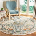 thumbnail image 3 of SAFAVIEH Madison Alys Vintage Traditional Area Rug, Green/Turquoise, 4' x 6', 3 of 6