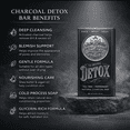 thumbnail image 6 of Destiny Boutique Activated Charcoal Detox Soap Bar – Gentle All‑Natural Cold Process Soap for Face & Body, 6 oz, 6 of 8