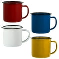 thumbnail image 4 of 4 tazas esmaltadas vintage para camping, agua, café y leche., 4 of 7
