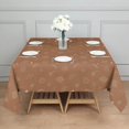 thumbnail image 3 of Brown Planet Moon Star Pattern Square Tablecloth,Waterproof Square Table Cover,Wipeable Spillproof Washable Table Cover for Home Kitchen Party Decor 52"x52"(132x132cm), 3 of 6
