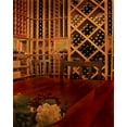 thumbnail image 2 of Scott Larson 4x24 White Modern Wood Framed Wall Art Titled - Tasting Room III, 2 of 5