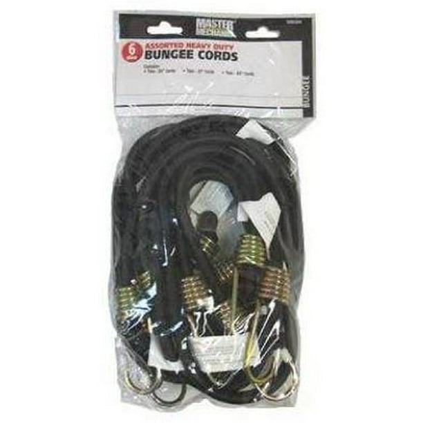 MM69 Bungee Cord, HeavyDuty, Assorted Sizes, 6Pc. Quantity 1