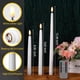 thumbnail image 2 of Velas de Cera sin Llama Tuanse Paquete de 20 Blancas con LED y Control Remoto, 2 of 6