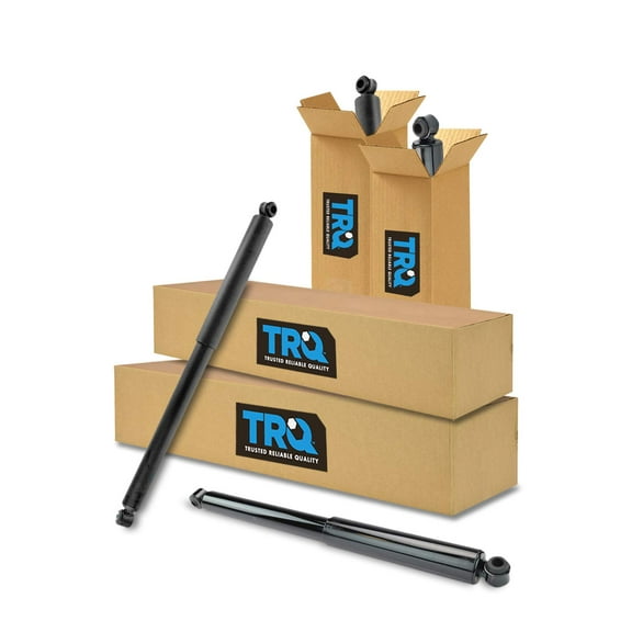 TRQ Shock Absorber Front & Rear Kit Set of 4 for 99-04 F250 F350 Super Duty 4WD SBA60379 Fits select: 1999-2004 FORD F250, 1999-2004 FORD F350