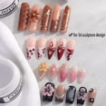 thumbnail image 4 of Kit de gel Solid Builder Fcozpjk para uñas con molde de silicona, 4 of 7