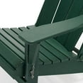 thumbnail image 4 of Westin Outdoor Braxton Folding Plastic Adirondack Chair (Set of 2), Dark Green, 4 of 16