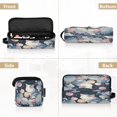 thumbnail image 5 of Hair Tool Organizer Bag with Heat Resistant Mat Removable Travel Storage Case for Hot Air Brushes Curling Irons Cat and Yarn Pattern, 5 of 8