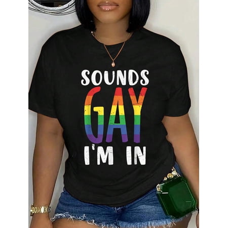 Rainbow Flag Sounds Gay I'm In LGBT Pride - Proud Gay Men T-Shirt