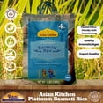 thumbnail image 4 of Asian Kitchen Platinum White Basmati Rice Extra Long Aged 4lbs (1.81kg) ~ All Natural | Gluten Friendly | Vegan | Indian Origin | Export Quality, 4 of 10