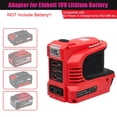 thumbnail image 2 of 220W Power Inverter DC 18V 21V To AC 220V USB Type-C DC Adapter for Ein*hell 18V tools, 2 of 8