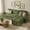 Green, variant on 81" Sectional Sleeper Sofa Bed with Pull Out Couch, L-Shaped Corduroy Sofa with USB Ports and Storage Chaise, Emerald Green