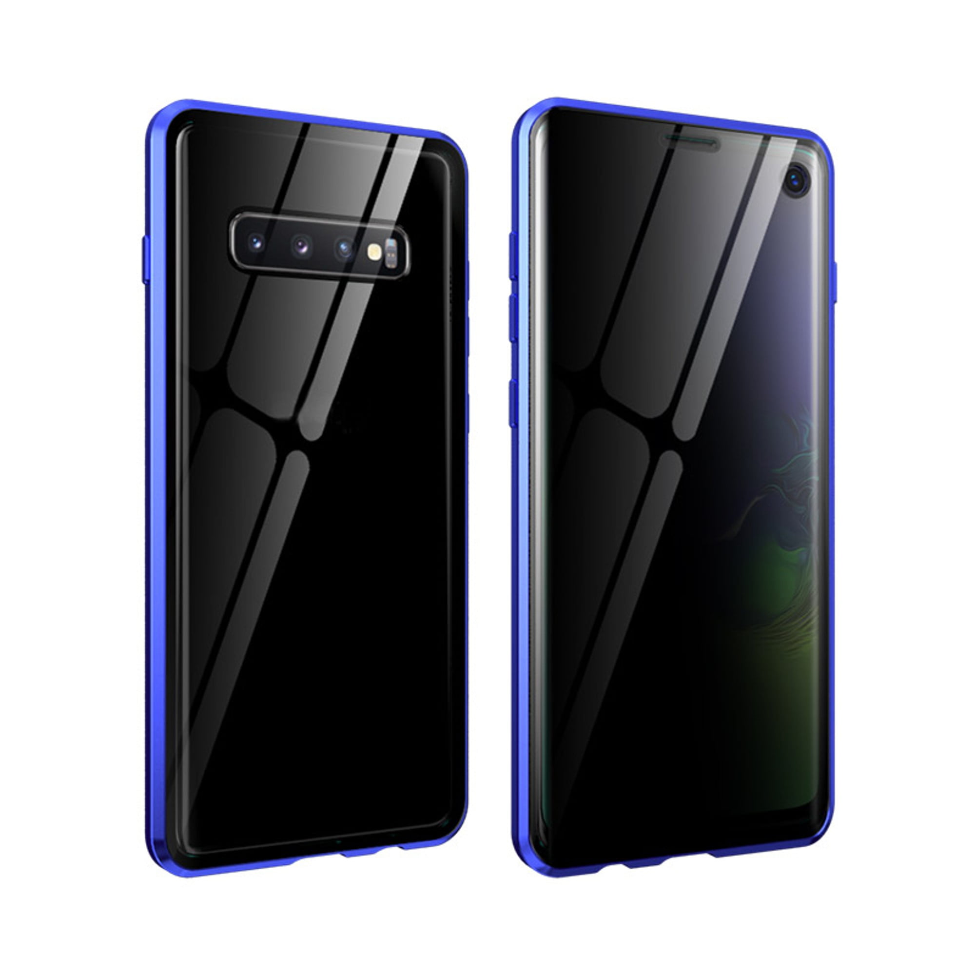 Blue Magnetic Samsung Galaxy S10 Plus Case with Kuwait Ubuy