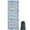 Blue Dinosaurs Leaves, variant on Blue Dinosaurs Clouds Pattern Hot Yoga Mat Towel Non Slip for Hot Yoga - Quick-Drying Yoga Mat Cover with 4 Corner Pockets with Travel Bag - Hot Yoga Towel Non Slip 70"x26"