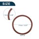 thumbnail image 2 of Car Universal O Ring Seal Gasket 17mm ID x 1.5mm CS Durable | Inside Faucet Repair Trucks Suvs Trailer Tube Sealing, Brown with Box 50pcs, 2 of 6