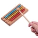 thumbnail image 3 of Juego de campanas musicales de aluminio con 3 tonos y base de madera de haya - Incluye mazo para crear hermosos sonidos (Pedido mínimo 20 unidades), 3 of 6