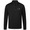thumbnail image 2 of Men's Levelwear  Black Philadelphia Flyers Tailgate Quarter-Zip Pullover, 2 of 3