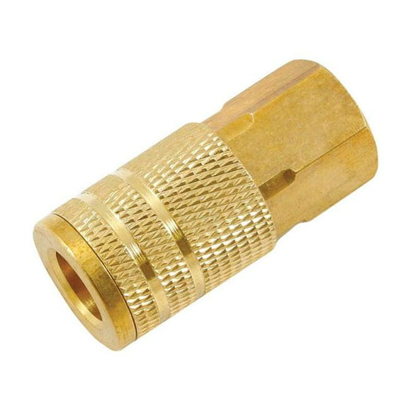 Forney Industries 1892660 Brass I&M Compatible Coupler&#44; 0.25 in. x 0.38 in. Female NPT