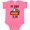 Hot Pink, variant on Inktastic Pi Day 3.14 Boys or Girls Baby Bodysuit