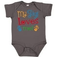 thumbnail image 3 of Inktastic My Gigi Loves Me Grandchild Boys or Girls Baby Bodysuit, 3 of 5