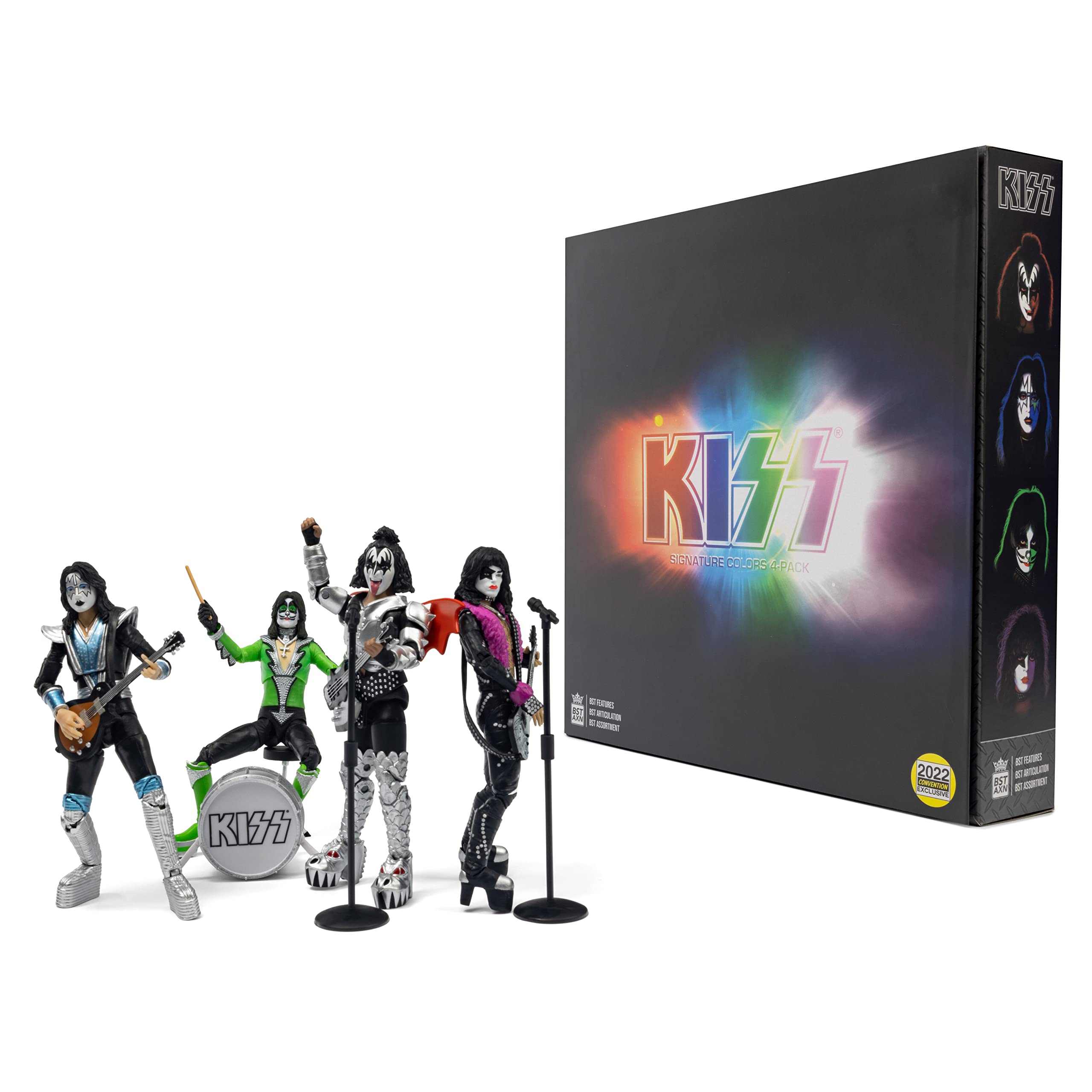 The Loyal Subjects KISS Signature Colors BST AXN 5-inch Action