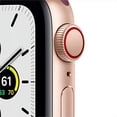thumbnail image 3 of Apple Watch SE (GPS + Cellular, 40mm) - Gold Aluminum Case with Plum Sport Loop, 3 of 5