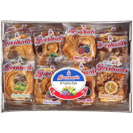 Svenhard's Variety Pastries, 16 ct