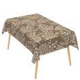 thumbnail image 7 of Brown Botanical Print Rectangle Tablecloth,60x70 Inch,Waterproof Wrinkle‑Resistant Table Cover for Dining Room Home Decor, 7 of 7