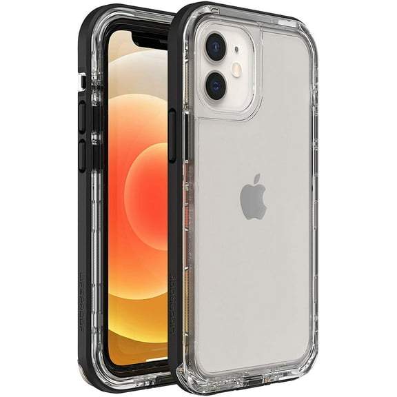LifeProof Next Series Case for iPhone 12 Mini, Black Crystal