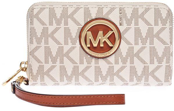 michael kors fulton wallet vanilla