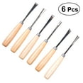 thumbnail image 4 of MLINS 6 Pieces Wood Carving Hand Chisel Tool Set Woodworking Professional Gouges, 4 of 8