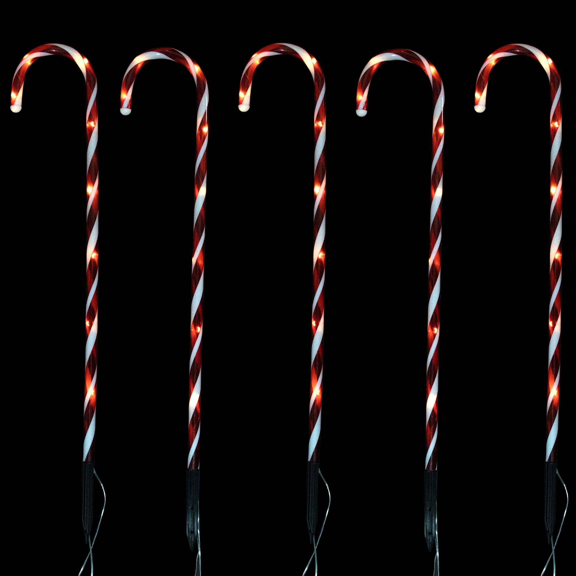 クリスマス LED キャンディースティック 10ピースセット US 楽天市場】【在庫限り】【人気商品】 クリスマス LED キャンディー