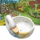 thumbnail image 5 of Macetas de cerámica blanca moderna perfecl para suculentas y decoración de jardín Tipo C, 5 of 8