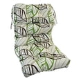 thumbnail image 2 of Blazing Needles 920X42BF-S1-OD-080 20 x 42 in. Polyester Outdoor Tufted Chair Cushion, Calm Palm, 2 of 2