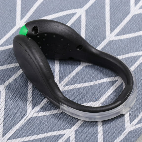 OATIPHO 2Pcs Safety LED Light Green Clip on USB Rechargeable for Outdoor Running