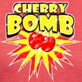 thumbnail image 3 of CafePress - Cherry Bomb Women's Dark T Shirt - Womens Tri-blend T-Shirt, 3 of 4