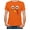 Orange, variant on Tstars Turkey Face Shirt Funny Thanksgiving TShirt for Men Medium Black