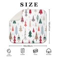 thumbnail image 4 of Multicolor Christmas Tree Pattern Dish Drying Mat for Kitchen 1 Pack, Ultra Absorbent Microfiber Dishes Drainer Mats,16x18in(41x46cm), 4 of 6