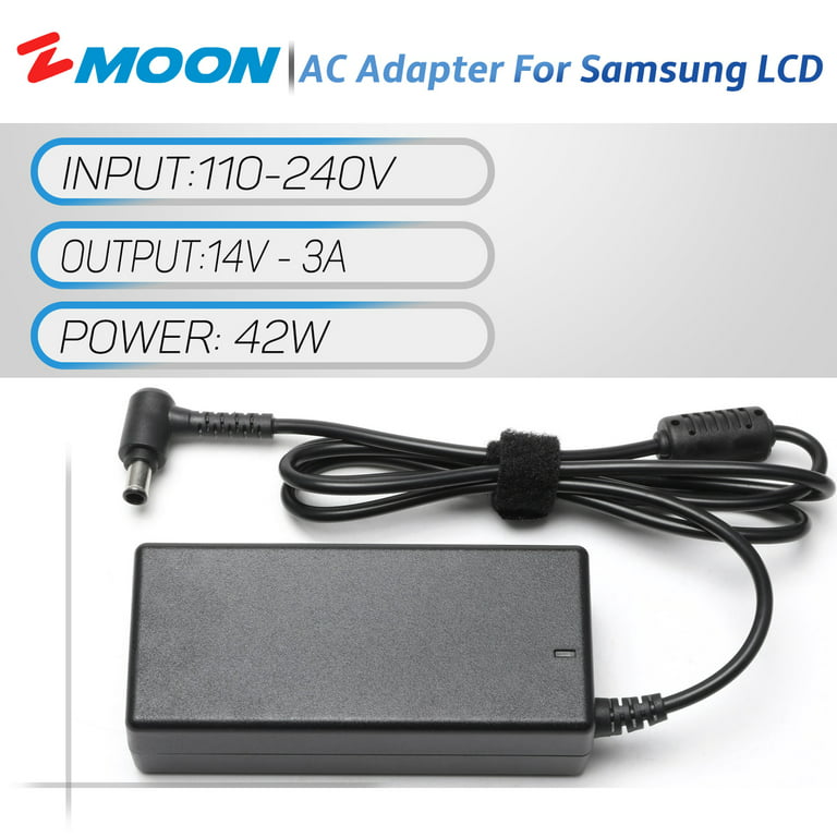 KFD 30W 14V Cable Alimentation Adaptateur pour Samsung S24D330H